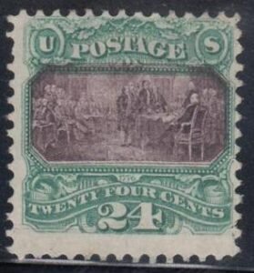 US 120 1869 Pictorials Mint F