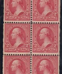 US 279B Bureau & Regular Issues Mint NH AVE-F Orange Red, Horiz Wmk Pristine!