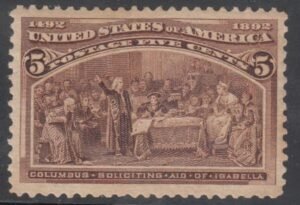 US 234 Early Commemoratives Mint LH XF Large Balanced Margins