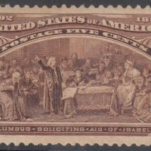 US 234 Early Commemoratives Mint LH XF Large Balanced Margins