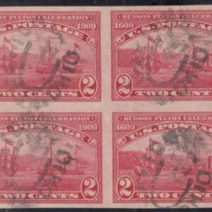 US 373 Used VF-XF Block Ohio Oval Cancels