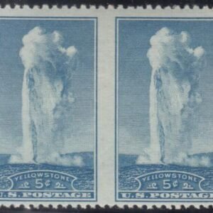 US 744a Mint NH F-VF Horiz. Pair Imperf Vertically. PSAG Cert. Flawless Without Any Of The Usual Gum Flaws