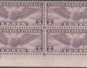 US C16 Airmails Mint NH VF-XF Block Exceptional Centering! Pristine