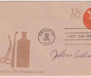 US 574 FDC Signed by Julius Axelrod, Nobel Prize Winning Neuropharmacologist