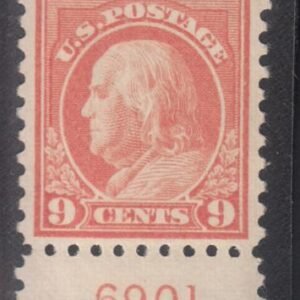 US 471 Washington / FranklinLH VF Plate # Single