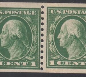 US 443 Washington / Franklin Mint LH VF Paste-Up Pair