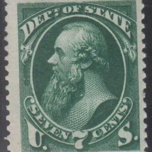 US O61 Officials Mint LH VF Large Margins, PF Cert