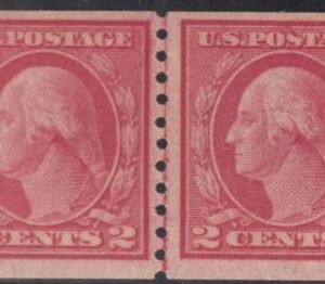 US 453 Washington / Franklin Mint NH F-VF Fresh + Beautiful Pair