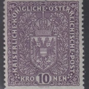 Austria 167 Mint NH VF-XF Scarce Key Value