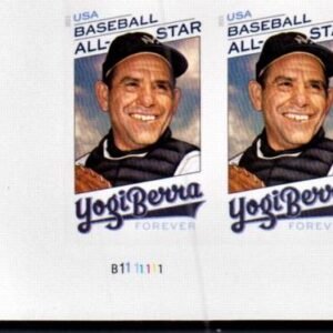 US 5608a Modern Imperf Yogi Berra Pair