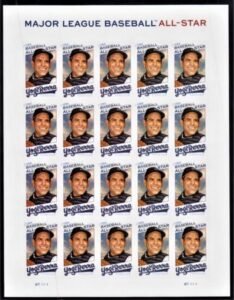 US 5608a Modern Imperf Yogi Berra Sheet