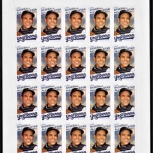 US 5608a Modern Imperf Yogi Berra Sheet
