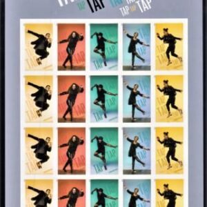 US 5609-13b Modern Imperf Tap Dance Sheet