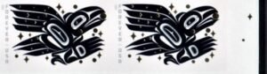US 5620a Modern Imperf Raven Pair