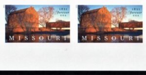 US 5626a Modern Imperf Missouri Pair