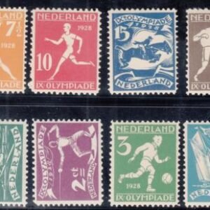 Netherlands B25-32 Mint NH F-VF 1928 Olympics