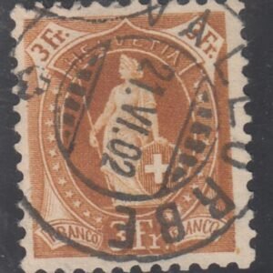 Switzerland 88 (SBK 72A)Used VF