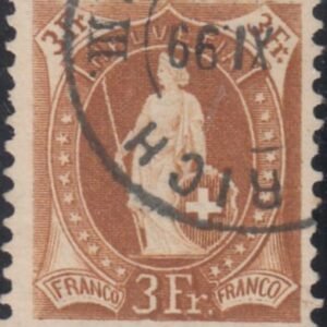 Switzerland 88 (SBK 72A)Used VF