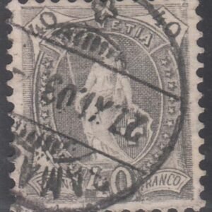 Switzerland 84B (SBK 69E) Used VF-XF