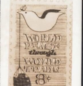 US 1129 4 Large Sized Photo Essays VF, Approved Design World Peace Through Trade