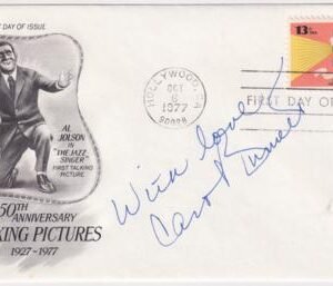 US 1977 #1727 FDC Signed by Entertainer, Carol Burnett