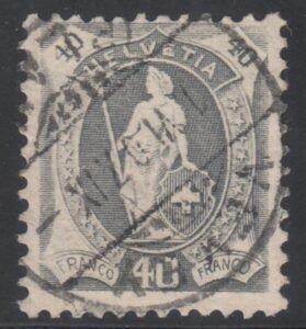 Switzerland 108 (SBK 89B) Used F 11 3/4 Type II White Wmk