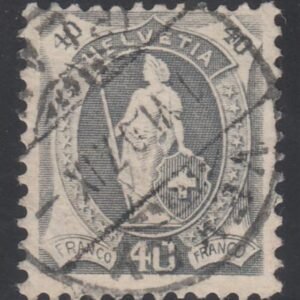 Switzerland 108 (SBK 89B) Used F 11 3/4 Type II White Wmk