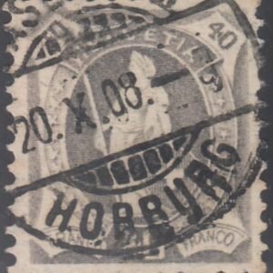 Switzerland 122 (SBK 97A) Used XF 11 1/2 x 12 Granite Scarce So Nicely Centered