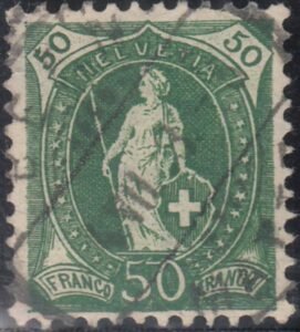 Switzerland 123 (SBK 98A) Used VF