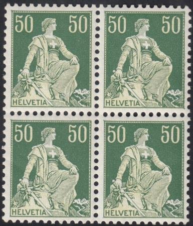 INV-23097x3_60cf6429-1d13-4450-90ce-459ce5a04ec4 Switzerland 135a/144a Mint NH VF Scarce Complete Set Of Blocks