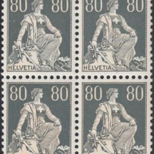 Switzerland 135a/144a Mint NH VF Scarce Complete Set Of Blocks