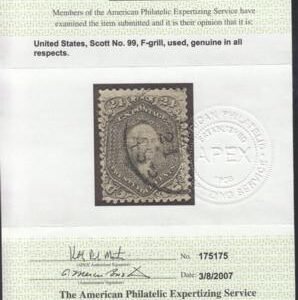 US 99 Classics Used F+ Light Cancel - APEX Cert