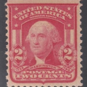 US 319Fi Bureau & Regular Issues Mint LH F-VF Carmine Type II
