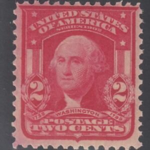 US 319Fi Bureau & Regular Issues Mint NH F-VF Deep Carmine Type II Pristine!
