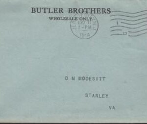 US 409 FDCS Shermack III VF Stamp + Cover, Jersey City, May 11th, 1914 Includes Contents, Bill For Swing $4.25 Sent REA