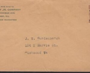 US 576 FDCS Chicago Pecancel Shermack III Ave-F Stamp On F Cover Roughly Opened Right