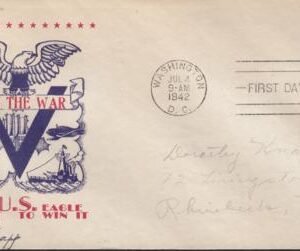 US 905  FDC Knapp Printed Cachet Address To Dorothy Knapp In Her Hand + Autographed By Her Lower Left, Effectively Signed Twice. Ex Wall Knapp. Unique!