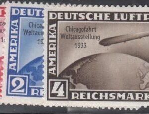 Germany C43 - 45 NH F-VF+ Schlegel Cert. - Chicago Flight