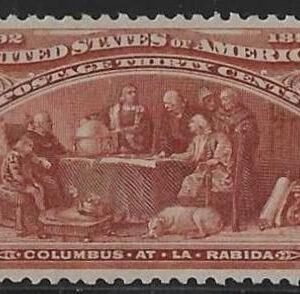 US 239 Early Commemoratives F-VF Mint LH Fresh OG