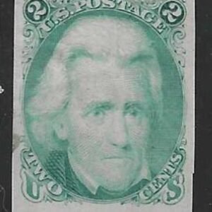 US 73TCc Essays and Proofs F-VF Mint Slight Margin Stain Left