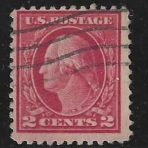 US 500 Classic to Modern Used Type 1a Invisible Corner Crease - Light Cancel