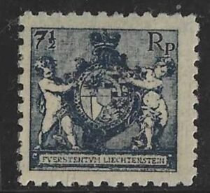 Liechtenstein 58a Worldwide F-VF Mint LH