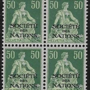 Swiss 2O22 Worldwide F-VF Mint LH/NH