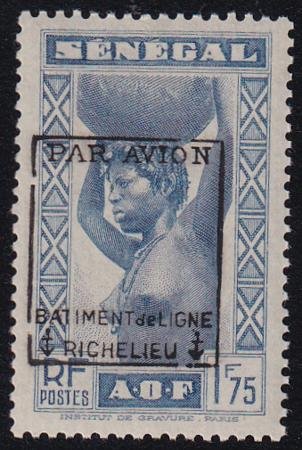 INV-23364itExt_32475888-ebaf-4da3-9e9f-47f336a1c8cb French Colonies Senegal 31 NH VF New Issue Stamp