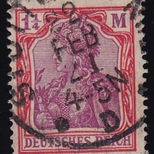 Germany 210 Used F-VF Milsly E1800 - Wmk. Quatrefoils