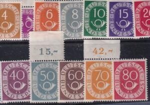 Germany 670-85 Mint NH F-VF-XF Pristine With Full Perfs