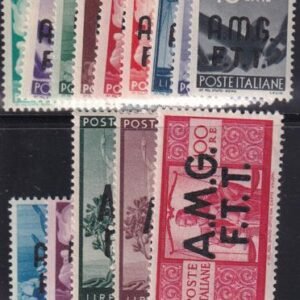 Italy Trieste Zone 1-13 Mint NH F-VF+