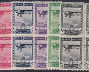 Spain C6-11 Unused NH F-VF Pristine Mint Set Of Blocks Of 4