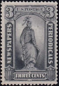 US PR10 Newspaper Mint F-VF No Gum