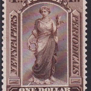 US PR24 Newspaper Mint Just F No Gum Minor Perf Flaws